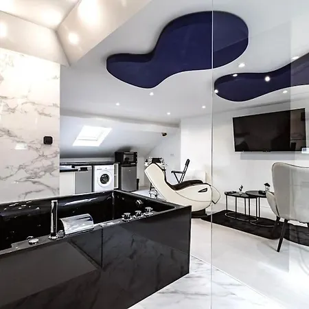 Apartment Loft Evasion Luxe Jacuzzi Reims